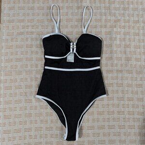 CHANEL Black Swimsuit